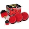 Drill Brush Power Scrubber By Useful Products 7 in W 5 in L Brush, Red R-S-5542O-QC-DB - alternate 1